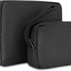 2 Pieces Small Zippered Pouch, Portable Electronics Organizer, Toiletry Carry Bag Mini Cosmetic Makeup Bag, Coin Purse Wallet, Make up Case for Purse,Storage Bag Travel Accessories, Small Packing Cube